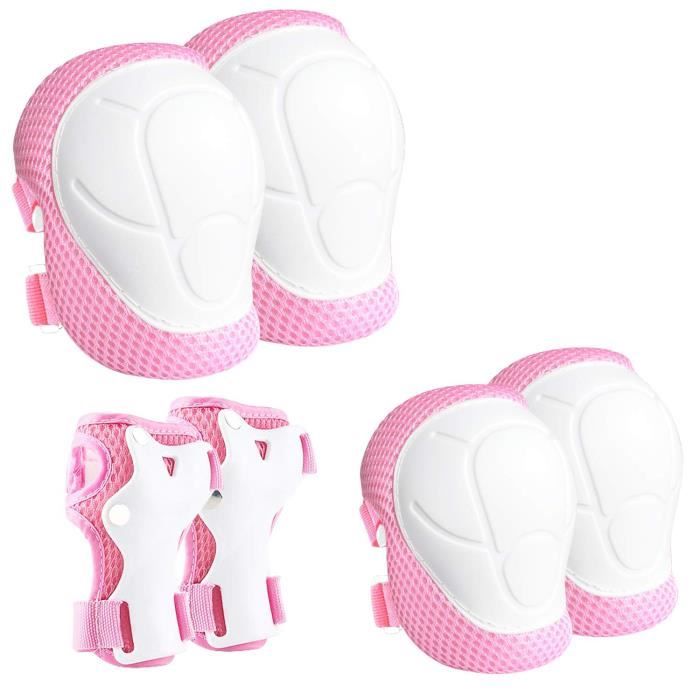 Lot Genouillères + Coudières Bébé Bain Avec Poches Rangement - Coussin Confortable Antidérapant