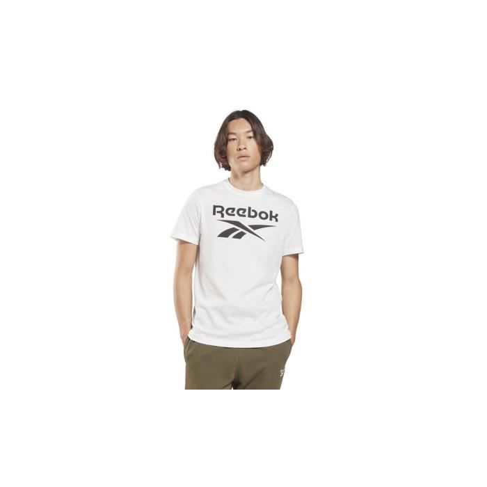 T-shirt REEBOK RI Big Logo Tee Blanc - Homme/Adulte