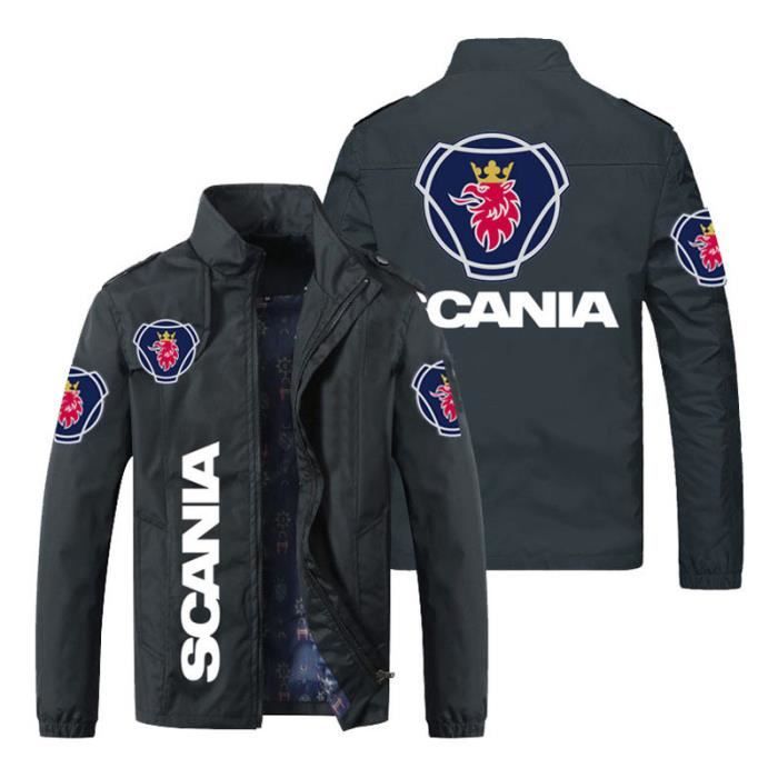 Veste Homme SCANIA Imprimé Fashion Mi-saison Casual Col montant Coupe  normale Confortable Marque Luxe Vêtements Hommes ZSK30273 Noir - Cdiscount  Prêt-à-Porter