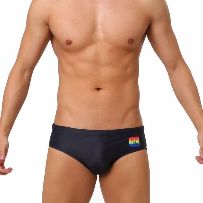 Maillot De Bain Homme Asiatique Taille Conseillée 1 Slip De Bain Homme AHMXYG - Taille Basse, Cordon Réglable, 80% Polyester 20% élasthanne, Séchage Rapide