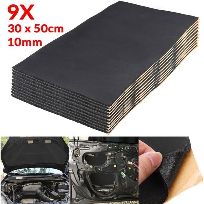 100 Mil Ryoizen Tapis Du2019Isolation Acoustique Pour Voitures, Mousse Isolation Phonique 100 Mil Ryoizen Tapis Du2019Isolation Acoustique Pour Voitures, Mousse Isolation Phonique