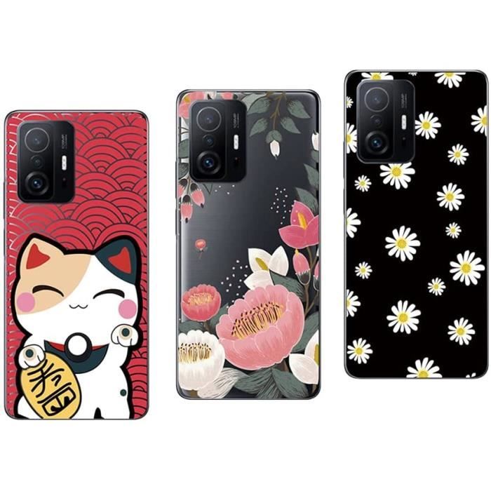 Coque silicone Xiaomi 11T 3 pièces Gel TPU souple Protection optimale - vue 2