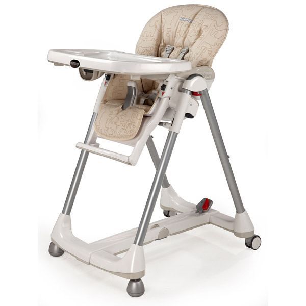 Chaise haute peg perego marron Sale