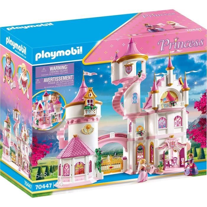 PLAYMOBIL - 70447 - Grand palais de princesse - Multicolore - 644
