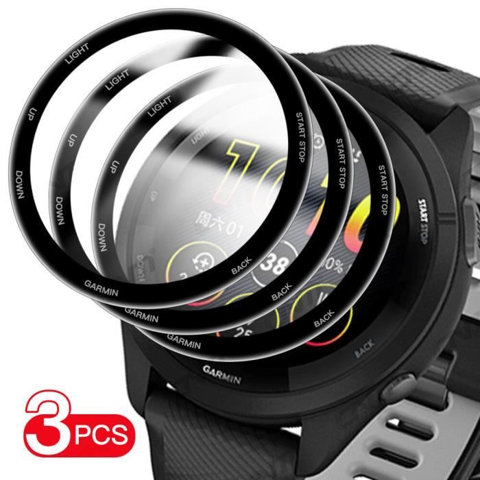 Aerku Verre Trempé Compatible Avec Garmin Forerunner 265S, 3H HD Ultra