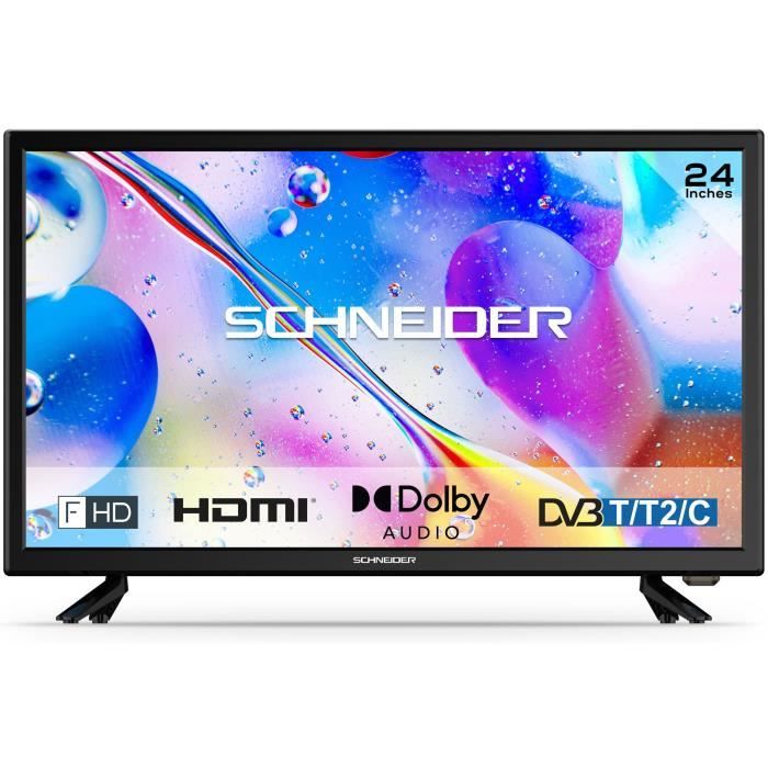 NASCO TV LED – 40 Pouces – HDMI/USB/VGA – Noir – Garantie 3 Mois