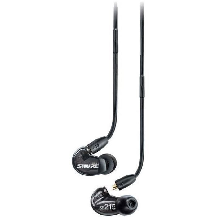 Shure AONIC 215 Ecouteurs Sound Isolating™ filaire - Noir