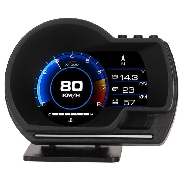 Affichage HUD De Voiture Mode GPS OBD2 Avec Inclinomètre Boussole Vitesse RPM Fonction D Universel Pour Les Voitures 88620287