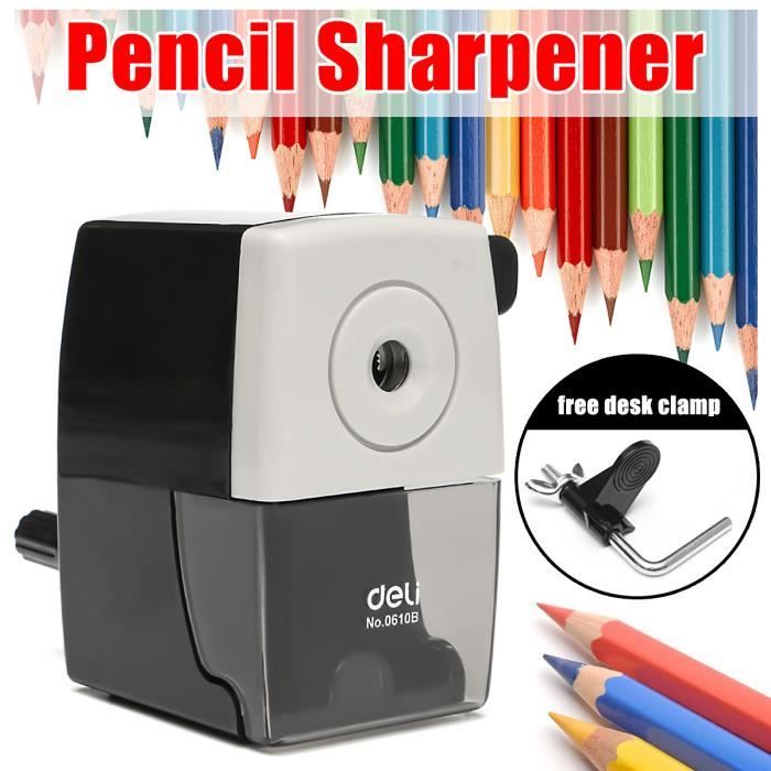 T4w Bureau Ecole De Taille Crayon Affuteuse Manivelle Manuel Papeterie Etudiant Achat Vente Taille Crayon Bureau Ecole De Taille Crayon Cdiscount