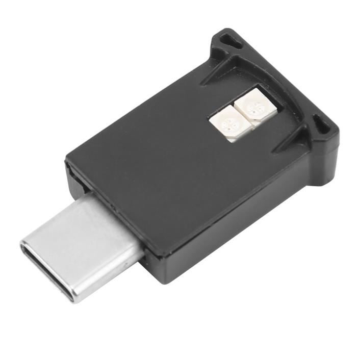 Diffuseur De Parfum Voiture USB-C - Lumière Ambiante étoilée RVB - Autonomie 120 Jours
