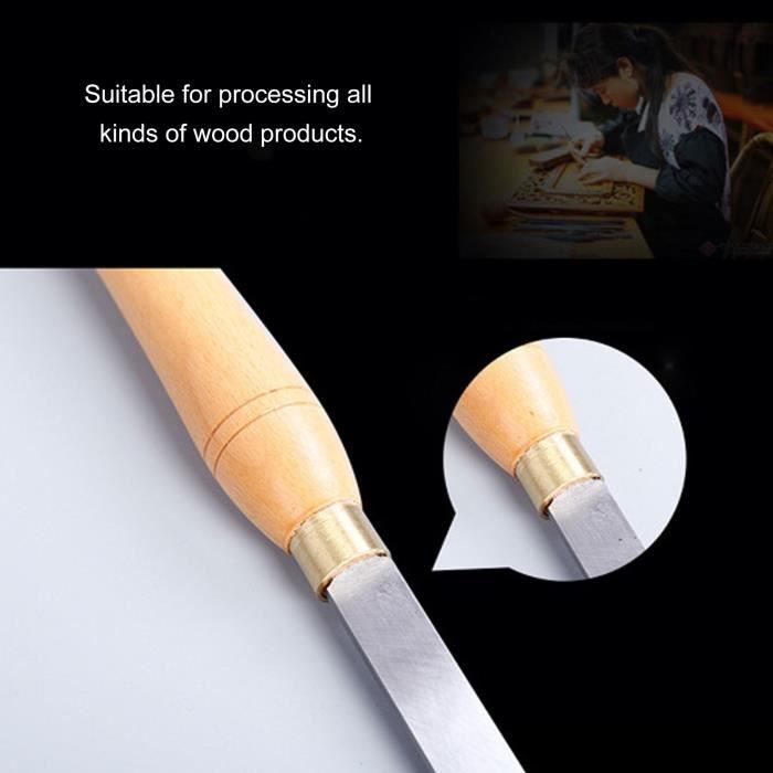 URB Ciseau De Tour à Bois Tour à Bois Ciseau Plage Poignée HHS Outil De Tournage De Lame D'arc