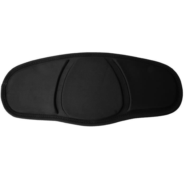 Coussin De Siège Alomejor Pour Kayak, Pêche - Antidérapant, Ergonomique - Noir 30x25 Cm