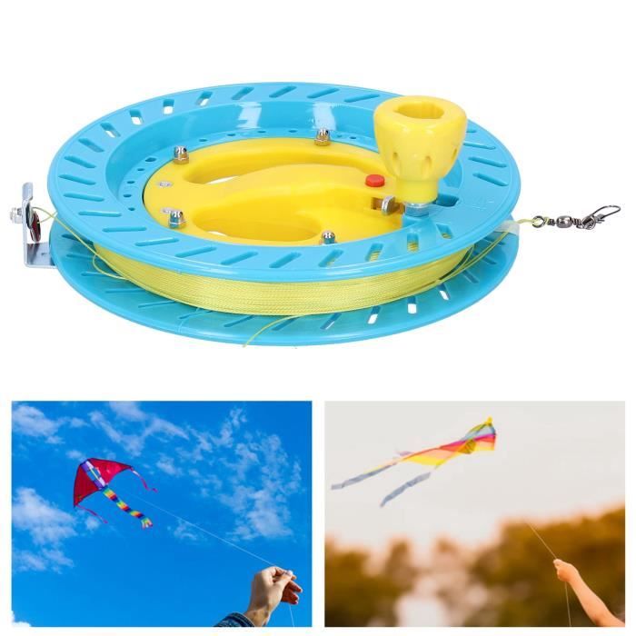 Outil de Bobine de Corde Rouge 150M pour Volants de Cerf-Volants, Accessoire de Plage Durable pour Extérieur et Vacances