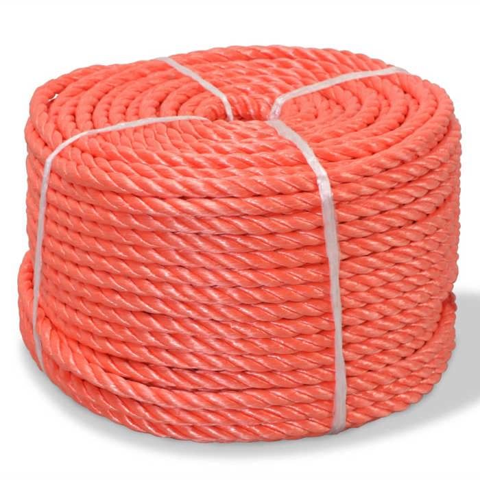 Vidaxl Corde de Bateau Polypropylène 10 mm 100 m Gréement Corde de Levage 91301