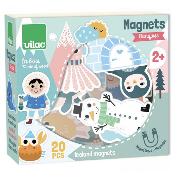 Vilac - Magnets Iceland Michelle Carlslund