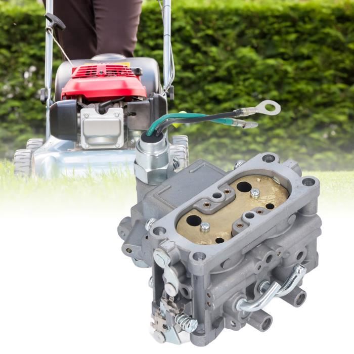 Kit Carburateur + Bougie Compatible WT WYK-186 - Pour Tondeuse à Gazon 42cc, Pièce De Rechange Haute Performance