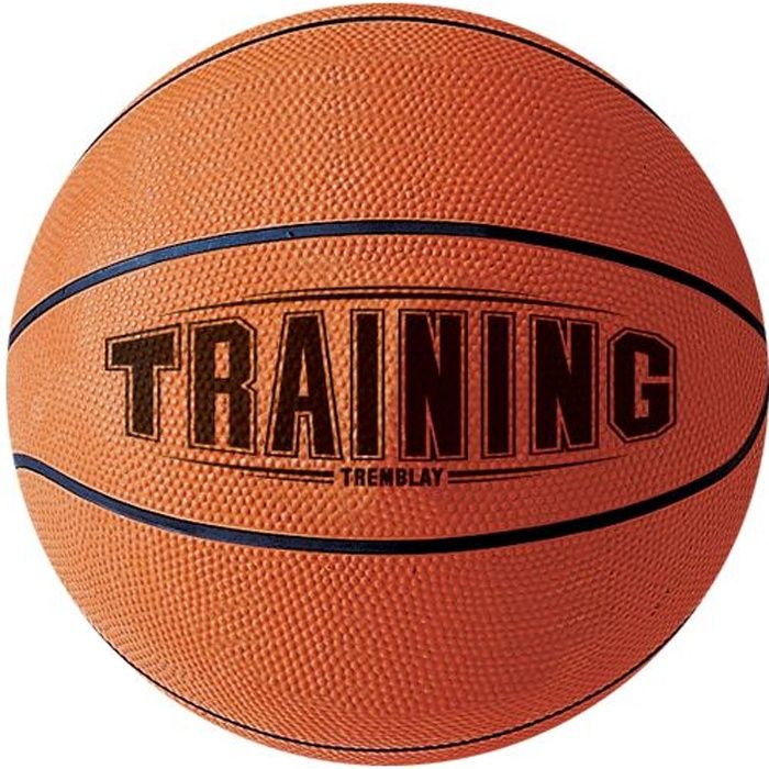 Ballon De Basket Visiodirect – Taille 3 – Caoutchouc – Entraînement – Orange
