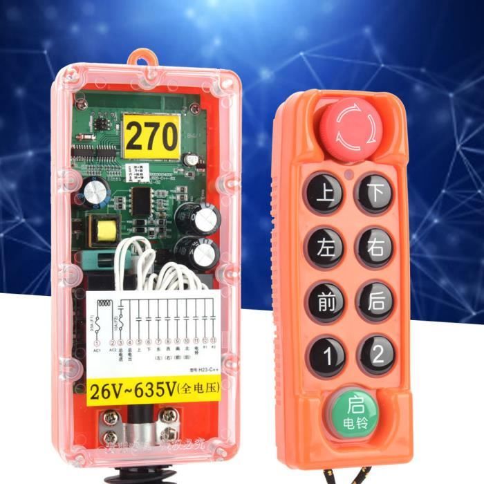 Télécommande Pour Grue De Levage Industrielle - Modèle F21-E1B, Compatible AC/DC 24-95V