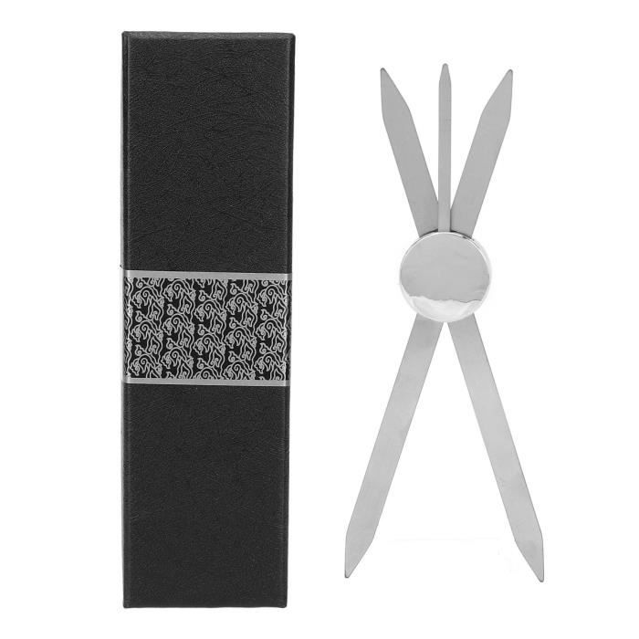 KIMISS Règle De Tatouage Des Sourcils Échelle En Acier Inoxydable Règle De Positionnement Des