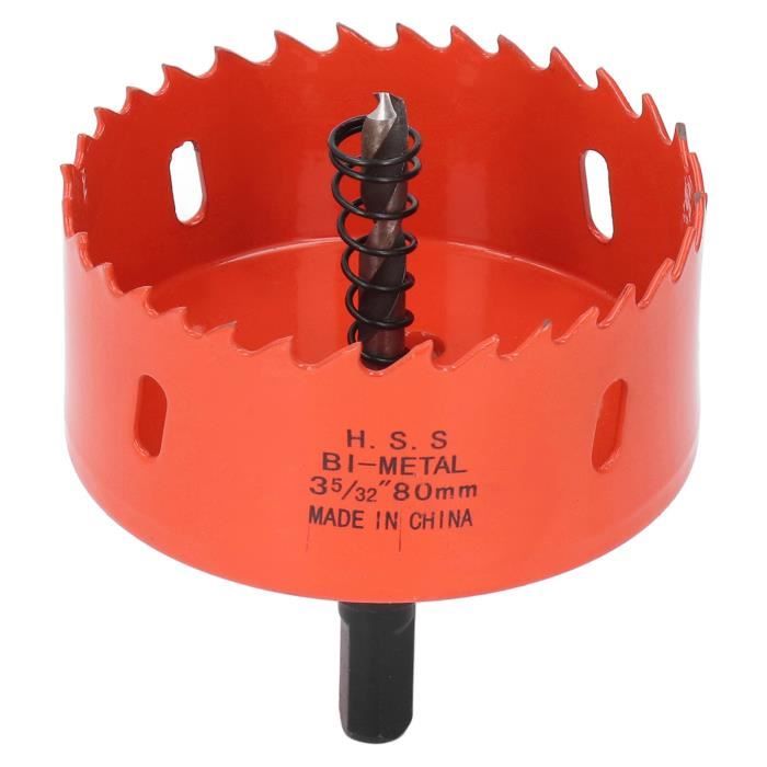 Trépan Emporte-pièce 90 Mm – Scie Cloche Pour Bois, Aluminium, Fer Et Plastique