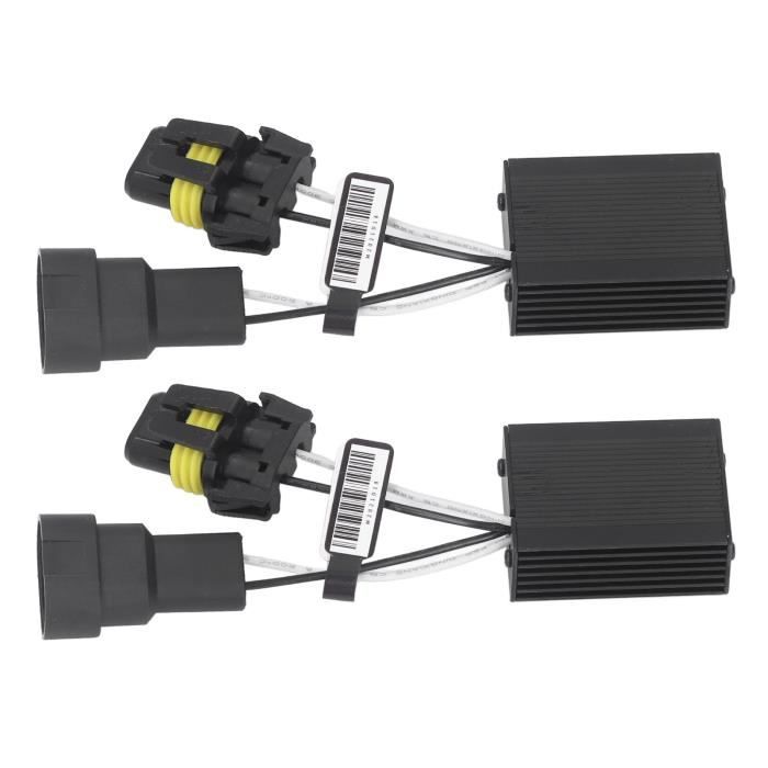 2 Décodeurs Canbus LED H7 - Anti-Scintillement Résistances Annuleur Erreur Phares