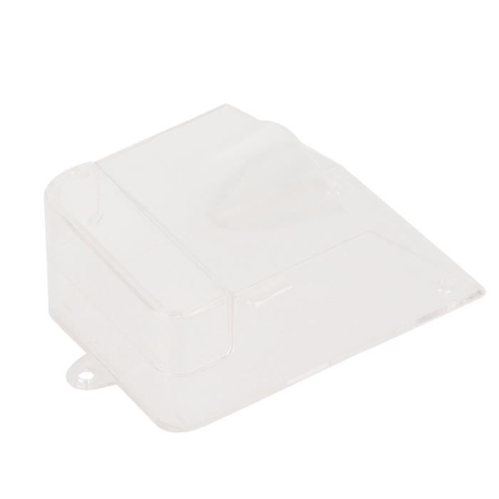 ZGZFEIYU Housse Étanche en Matériau Pc Transparent pour Sonnette