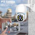 3.6mm caméra de Surveillance extérieure IP Wifi HD 2.4 P, 1080G-5G, étanche, dispositif de sécurité sans fil,-1