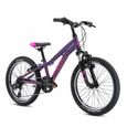 Vélo enfant Fuji Dynamite 20 2021 - violet/rose - 20" - VTT - Randonnée - 21 vitesses-1