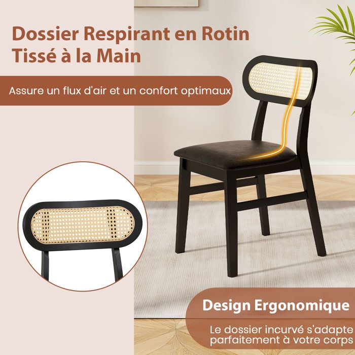 Chaise De Bar Bois Tabouret Bar Chairus Lot De 2 Tabourets De Bar Pivotants En Velours Avec Repose Chaises De Bar Pour Cuisine Chaise Ilot
