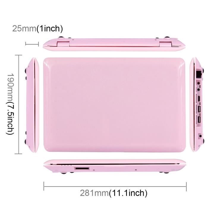 Netbook écran 10.1 pouces Android 5.1, Wifi,1