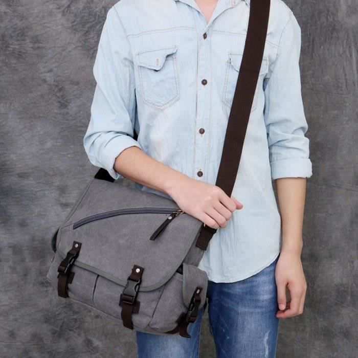 Lacoste - Petit sac messenger Nomogramme Monument