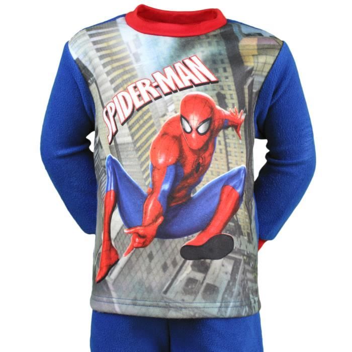 Marvel Pyjama Garçon Spiderman Vêtements Enfant du Super Héro Spider Man Marvel Pyjama Garçon Spiderman Vêtements Enfant du Super Héro Spider Man