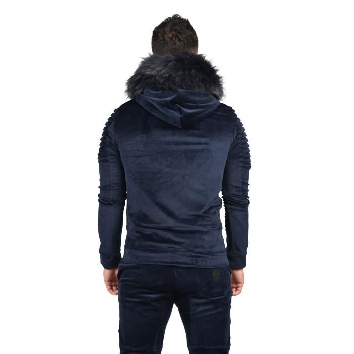 Sweat fourrure homme 2025
