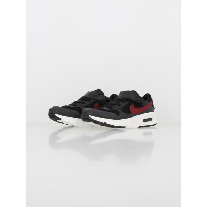 Chaussures scratch Nike air max sc psv Enfant Garcon Cuir Noir Noir Cdiscount Chaussures