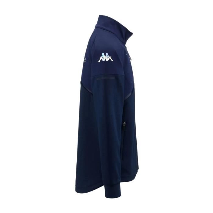 Veste Kappa Adofre BWT Alpine F1 Team 2024 Pour Homme - Bleu - Taille 2XL - 75% Polyester, 25% Coton - 5