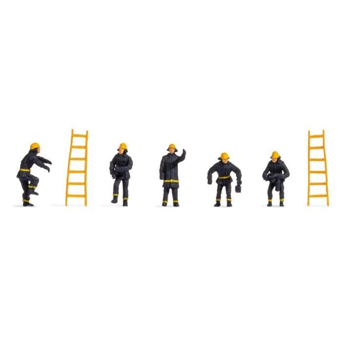 Small Foot - Camion de pompiers avec grande échelle