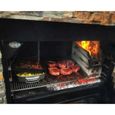 Barbecue à bois sud-africain BI1000 encastrable - HOME FIRES - 1 brûleur - Horizontale - Noir-2