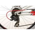VTT tout suspendu 26'' Topeka blanc-rouge KS Cycling - 21 vitesses - freins à disque mécaniques-2
