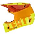 Kit casque moto cross avec lunettes Leatt 7.5 23 - jaune/orange/rouge - XS-2