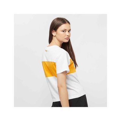 T shirt fila jaune online femme
