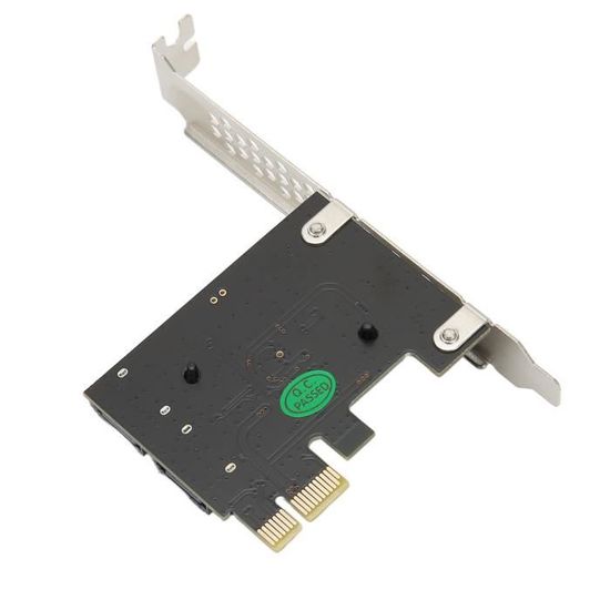 Carte PCIe 3.0 1x avec 8 Ports SATA 6G. Chipset ASM1068 Equerres High