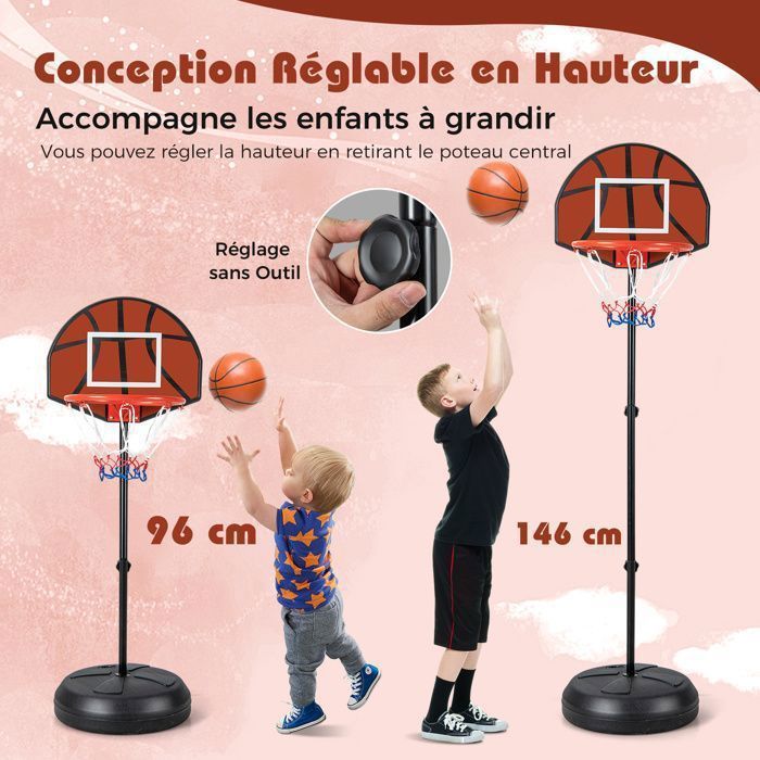 Panier de basket 2 en 1 | Panier et pour fléchettes | cadeau d'anniversaire intérieur extérieur filles garçons tout-petits Panier de basket 2 en 1 | Panier et pour fléchettes | cadeau d'anniversaire intérieur extérieur filles garçons tout-petits