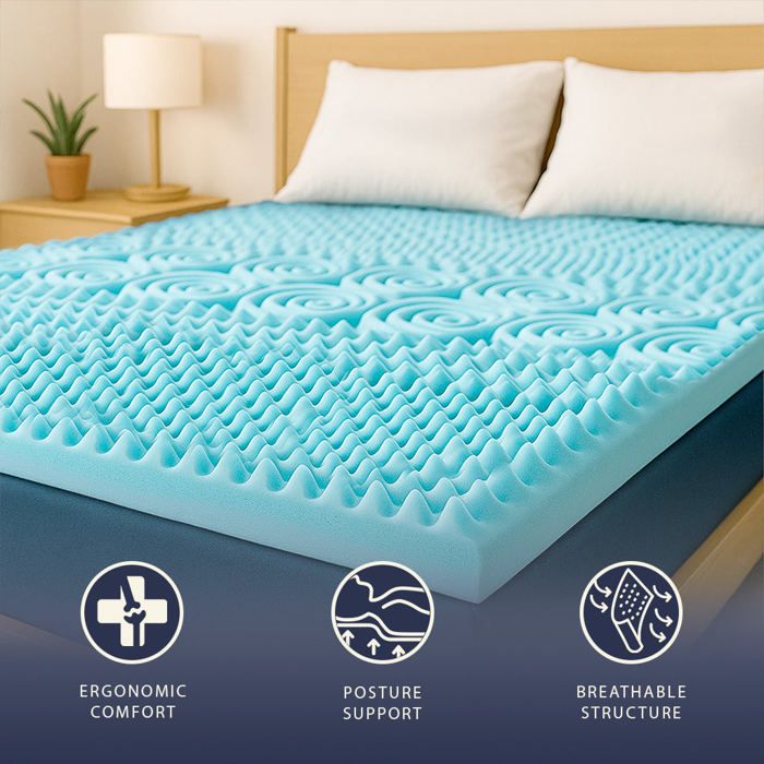 Surmatelas Lit Canapé Surmatelas Twirest 140x200 Cm - Mousse Confort 5 Cm, Housse Lavable, Antidérapant Mousse Confort 5cm Surmatelas Lit Canapé Surmatelas Twirest 140x200 Cm - Mousse Confort 5 Cm, Housse Lavable, Antidérapant Mousse Confort 5cm