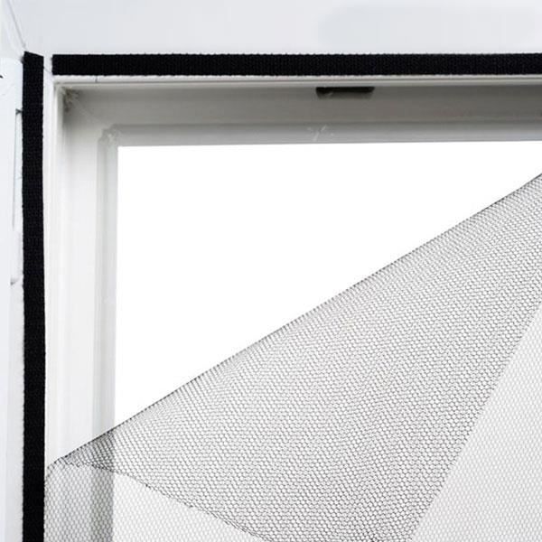 Moustiquaire Fenêtre 150 100cm, Lot de 2, Filet Anti-Insectes avec