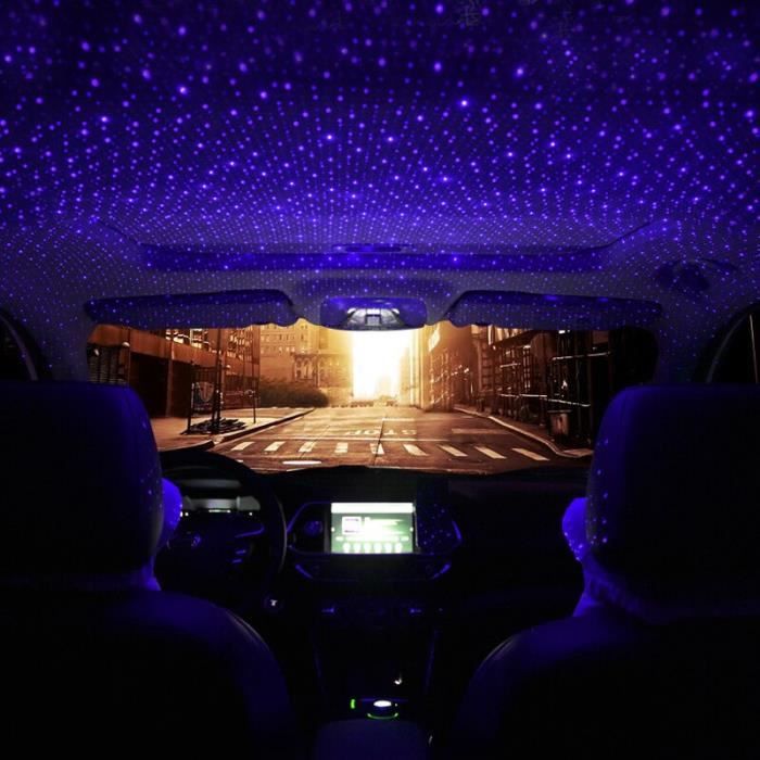 Mini lampe LED pour toit de voiture, projecteur de nuit, lumière  d'ambiance, ambiance galaxie, luminaire déco