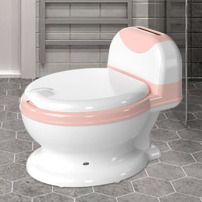 Toilet Real Feel Potty Anneau de siège en PU Confortable Amovible Pot Seat  pour Intérieur Extérieur Voyage Filles Rose - Cdiscount Puériculture &  Eveil bébé