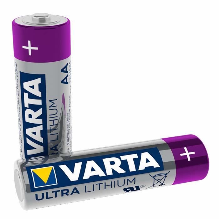 Lot 6+2 piles LR03/AAA Varta High Energy alcaline - Piles classiques Varta