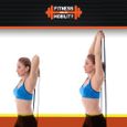 Bande de résistance élastique CKB LTD® NOIR 35-70lb pour Yoga Pilate Musculation Gymnastique-3