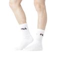Fila Chaussette homme, chaussettes hautes homme, multi-sport (Lot de 6) - blanc taille 43/46-3