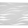 10M Amélioration de l'habitat Luxe haut de gamme Papier peint floqué 3D Wave Rouleaux Pour Revêtement Mural-3